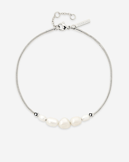 Pearlessence Anklet Silver