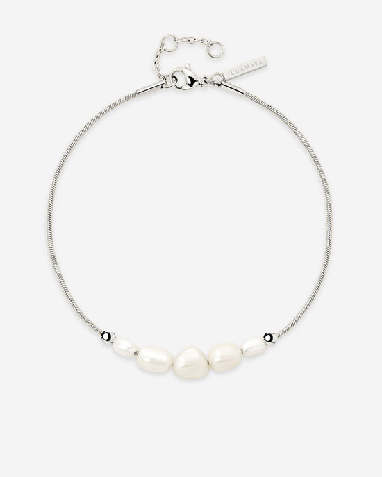 Pearlessence Anklet Silver