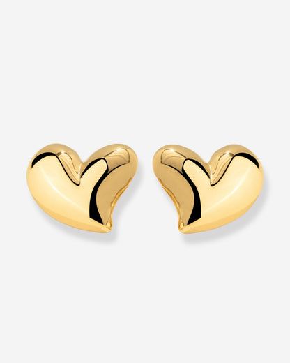 Heartie Studs gold
