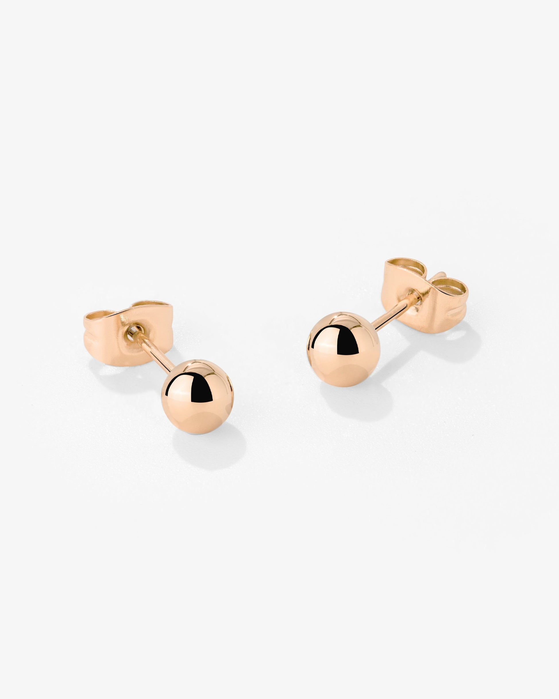 Bubbly Studs Small Rose Gold