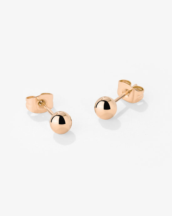 Bubbly Studs Small Rose Gold