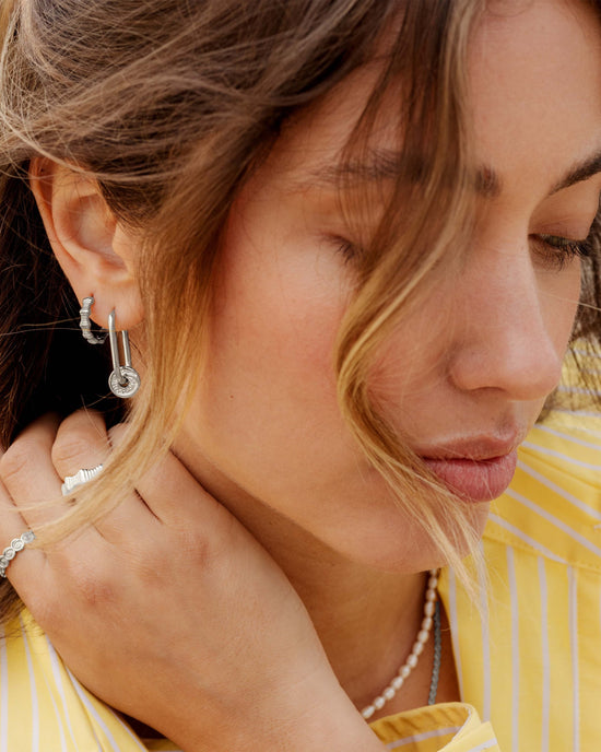 Lua Love Hoops Silver