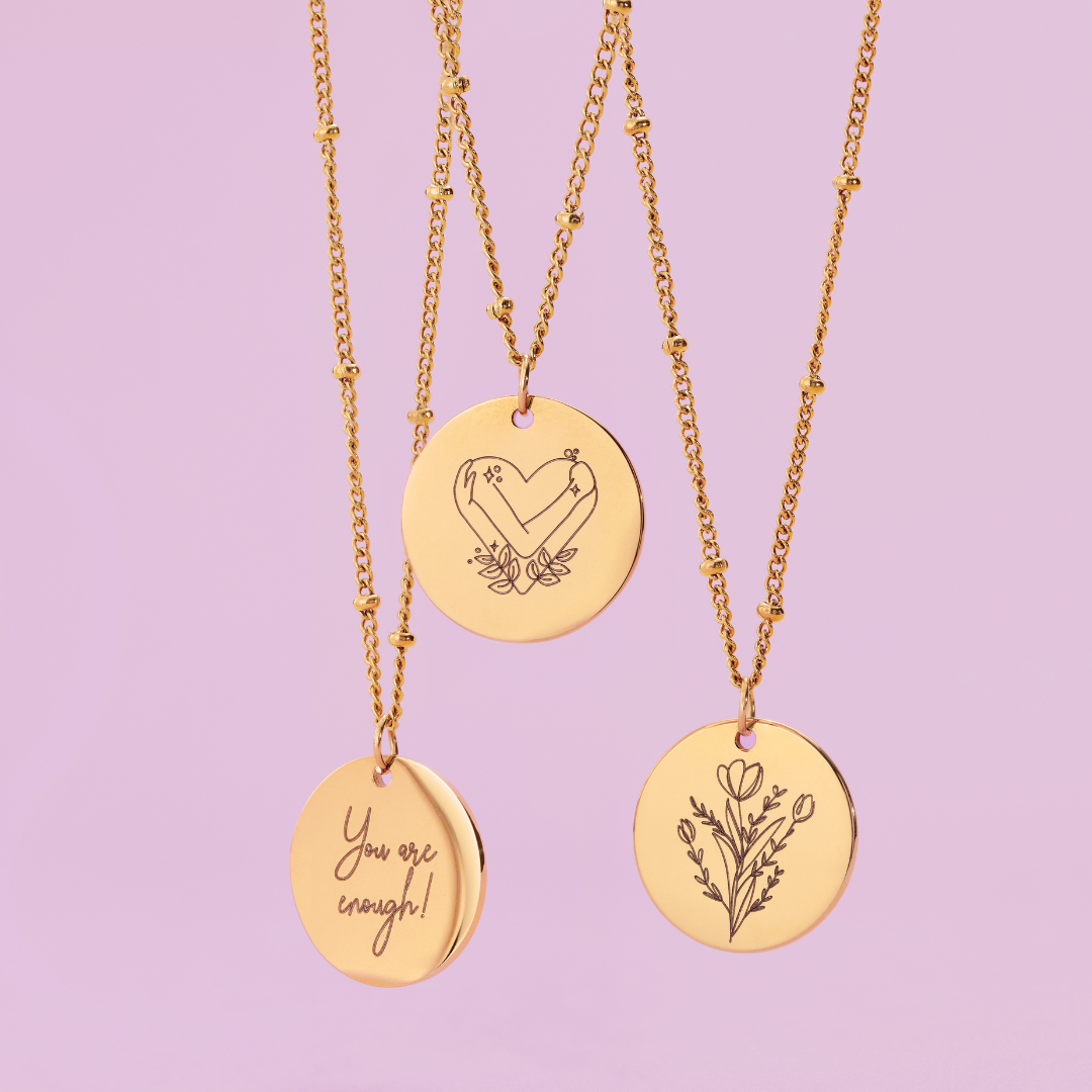 Self-Love First Necklace Gold