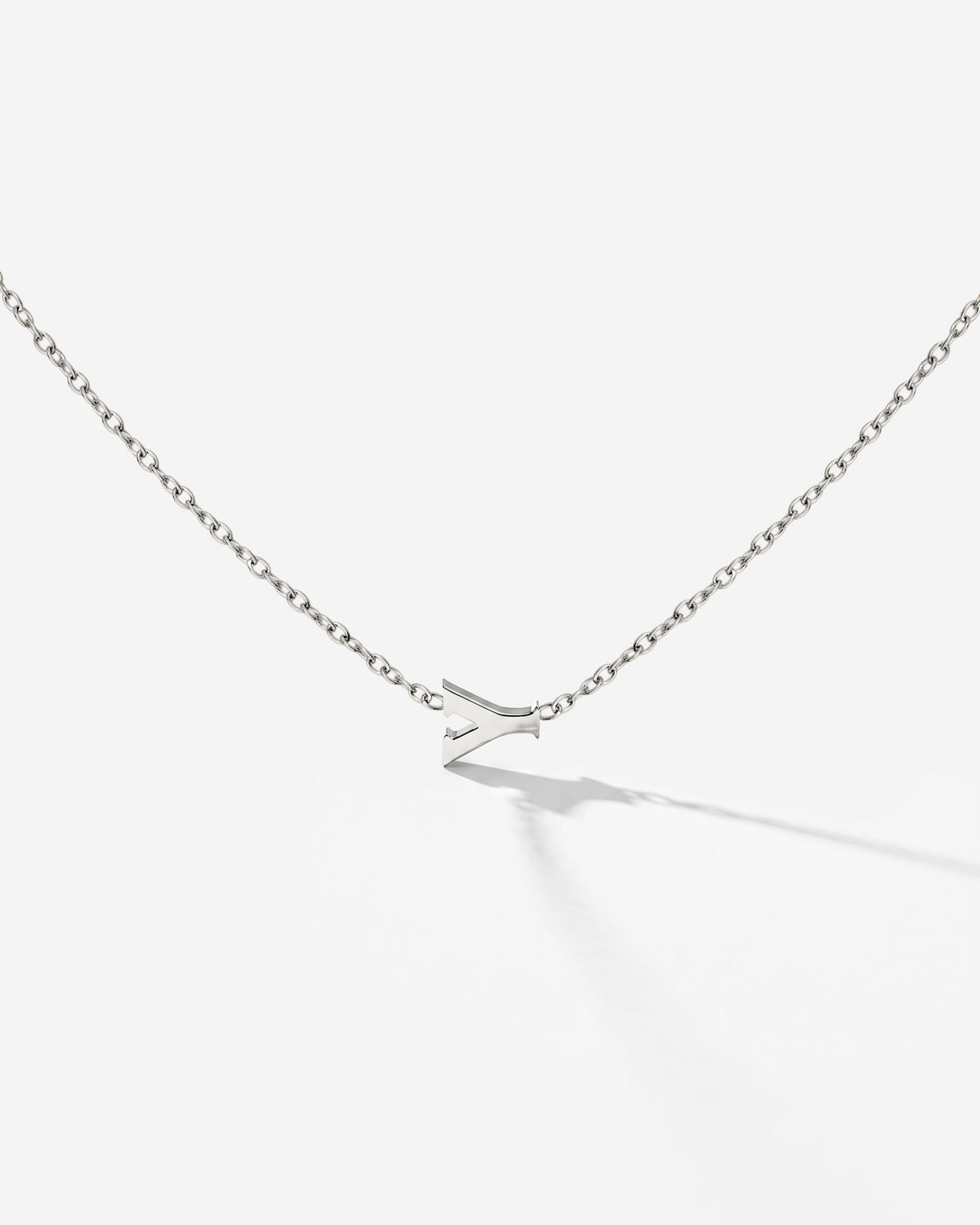 Tiny Letter Necklace