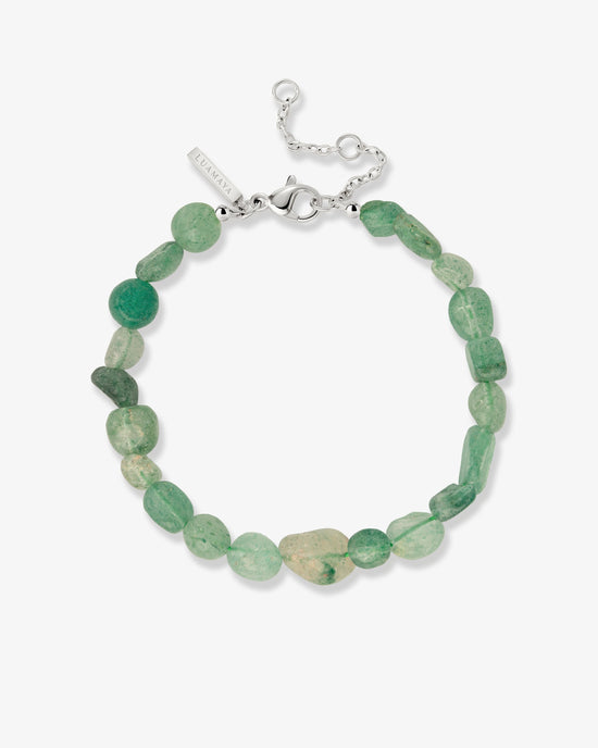 Sea Glass Bracelet Silver