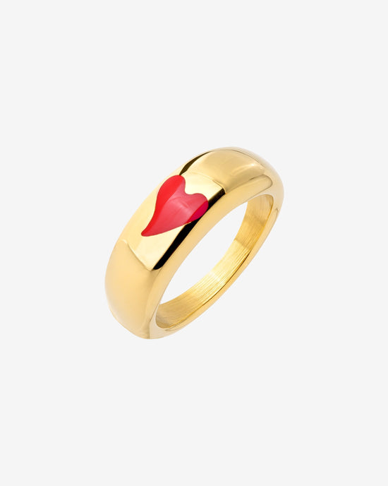 Hot Love Ring gold