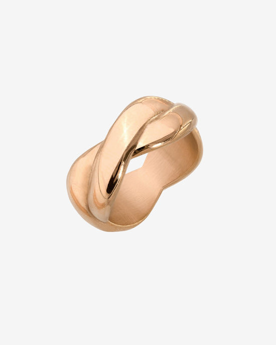 Female DNA Ring Rose Gold