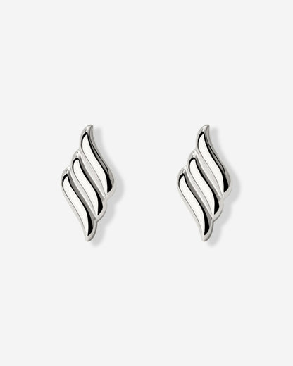 Lustrous Studs Silver