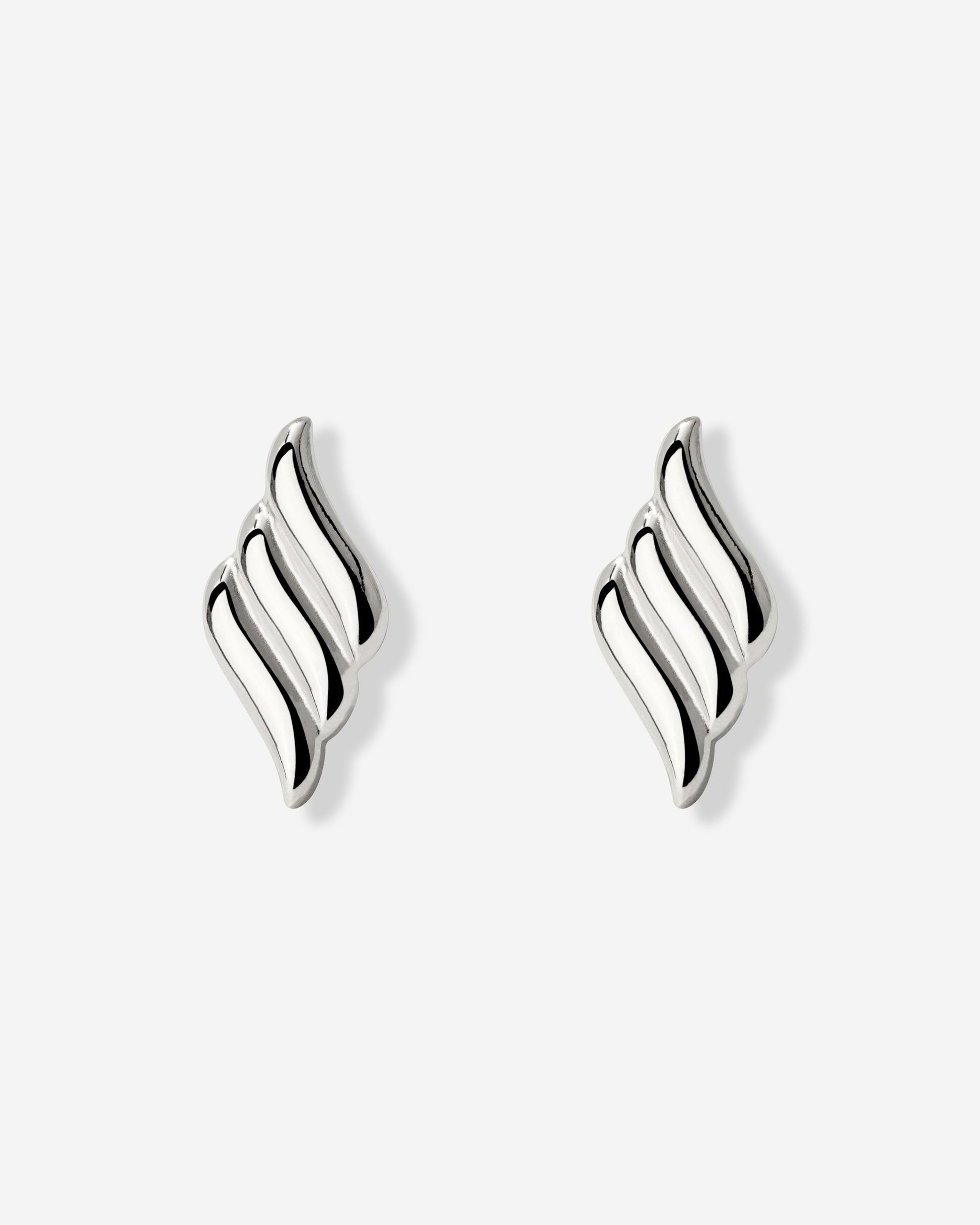 Lustrous Studs Silver
