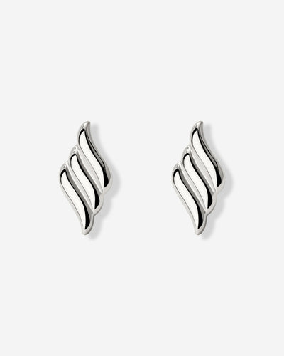Lustrous Studs Silver