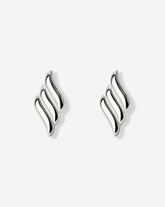 Lustrous Studs Silver