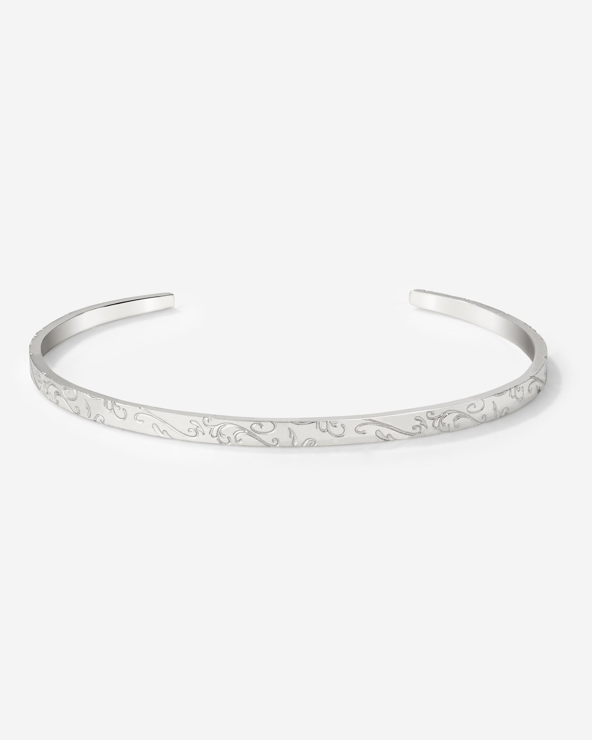 Desert Glow Bangle Silver