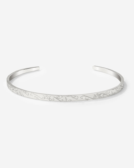 Desert Glow Bangle Silver