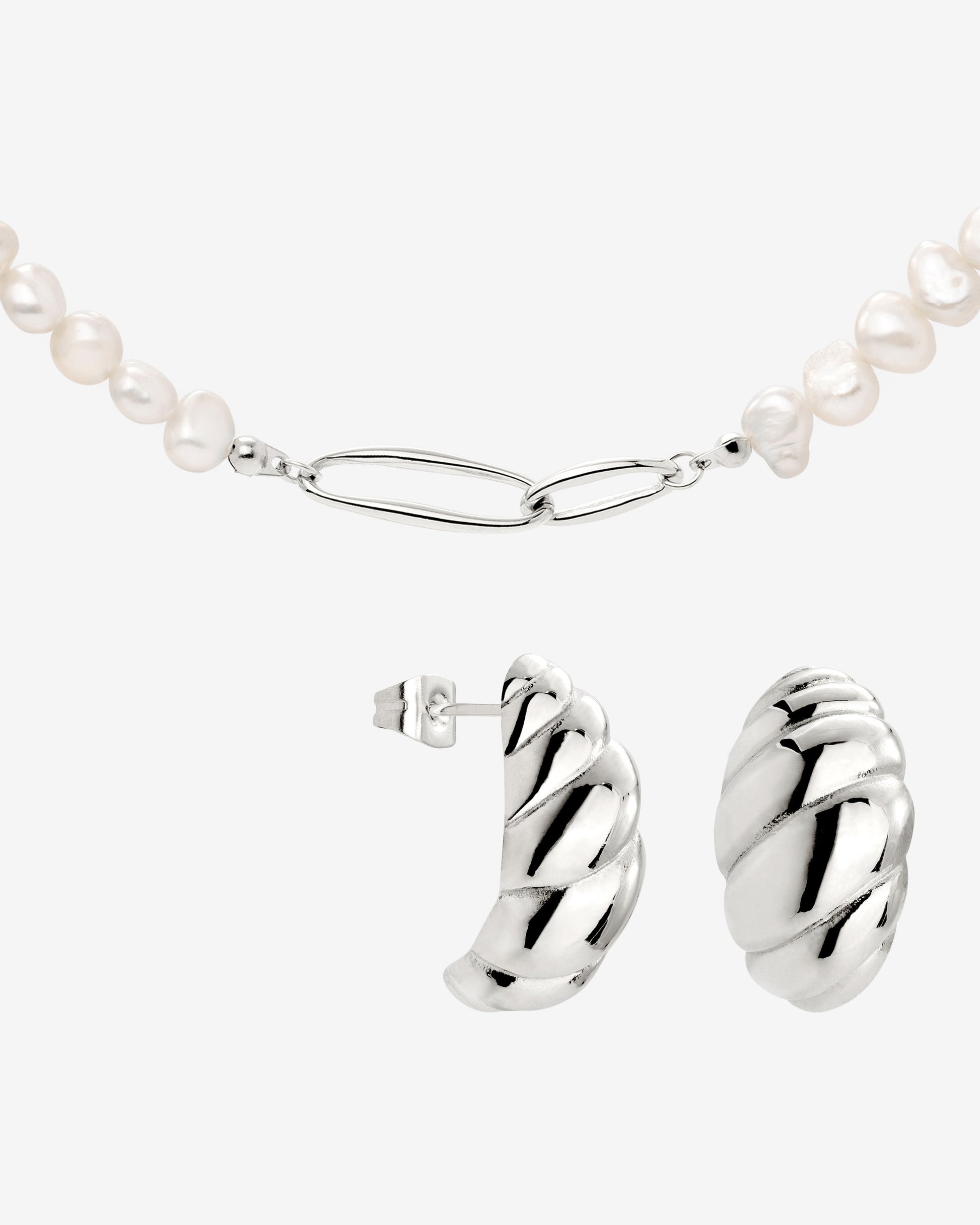 Pearl 'n' Twist Bundle Silver