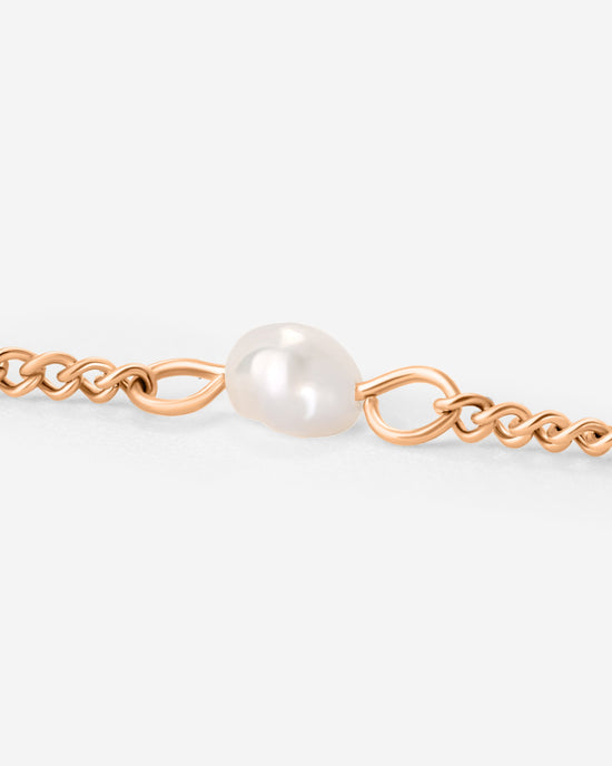Pearl after Pearl Choker Rose Gold