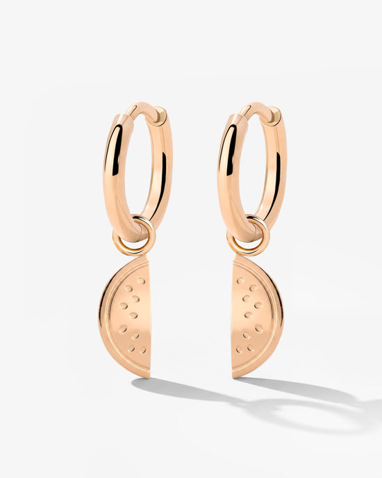 Melony Hoop Set Small Rose Gold