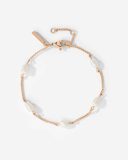 Pearl after Pearl Bracelet Rose Gold