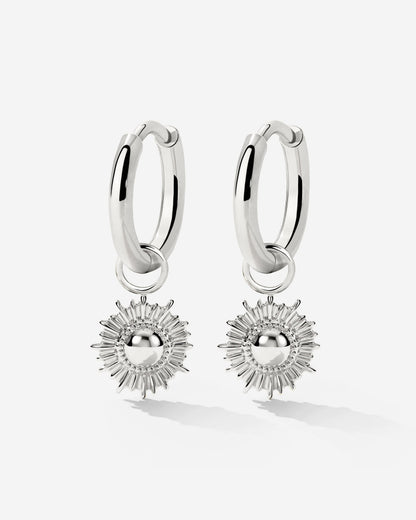 Aurelia Hoop Set Small Silver