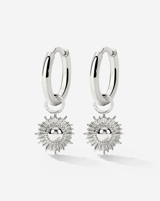 Aurelia Hoop Set Small Silver