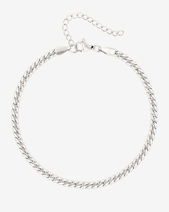 Contigo Anklet Silver