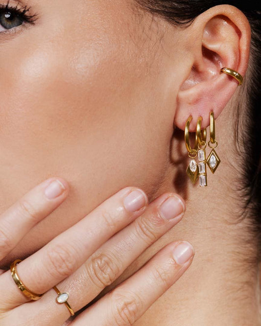 Stargaze Ear Cuff Silver