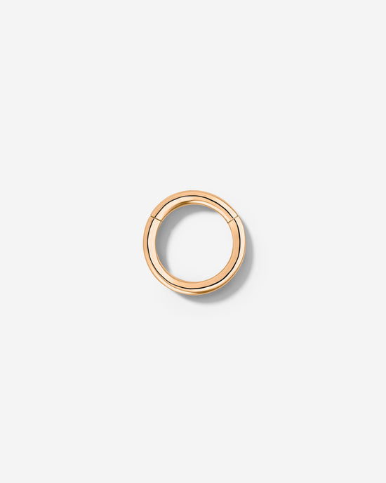 Basic Click Piercing Ring Rose Gold