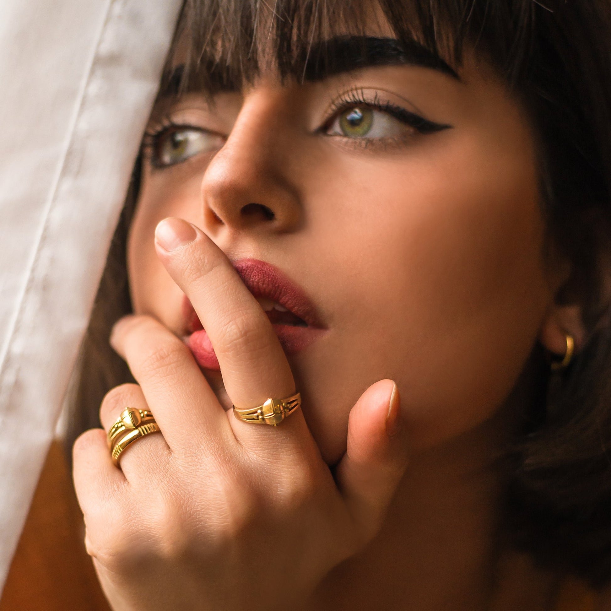 Scarab Ring gold