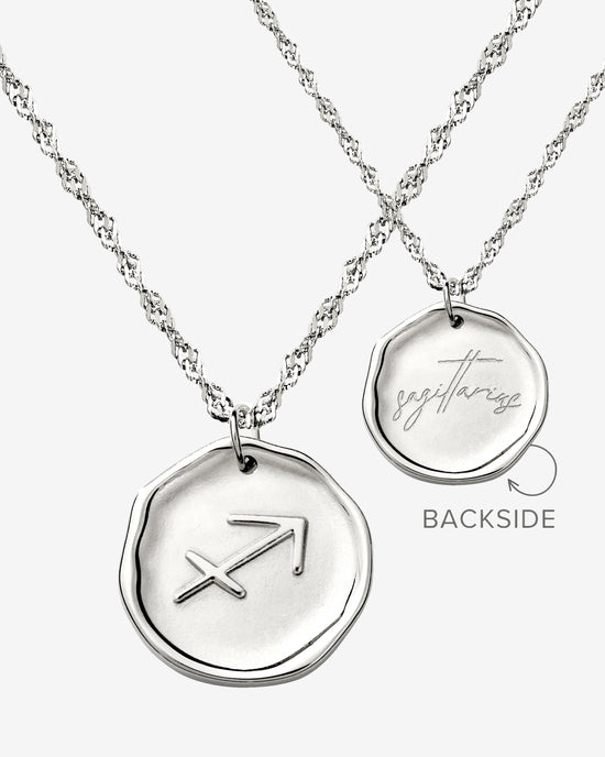Zodiac Necklace Silver