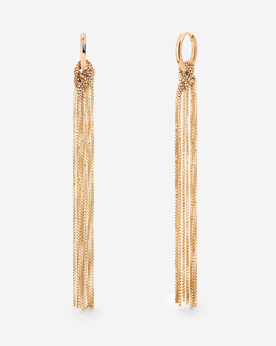 Sea Strands Hoop Set Small Rose Gold