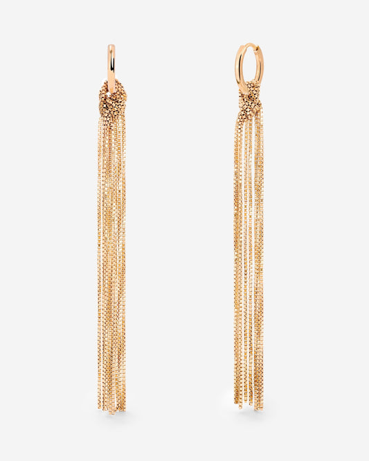 Sea Strands Hoop Set Small Rose Gold