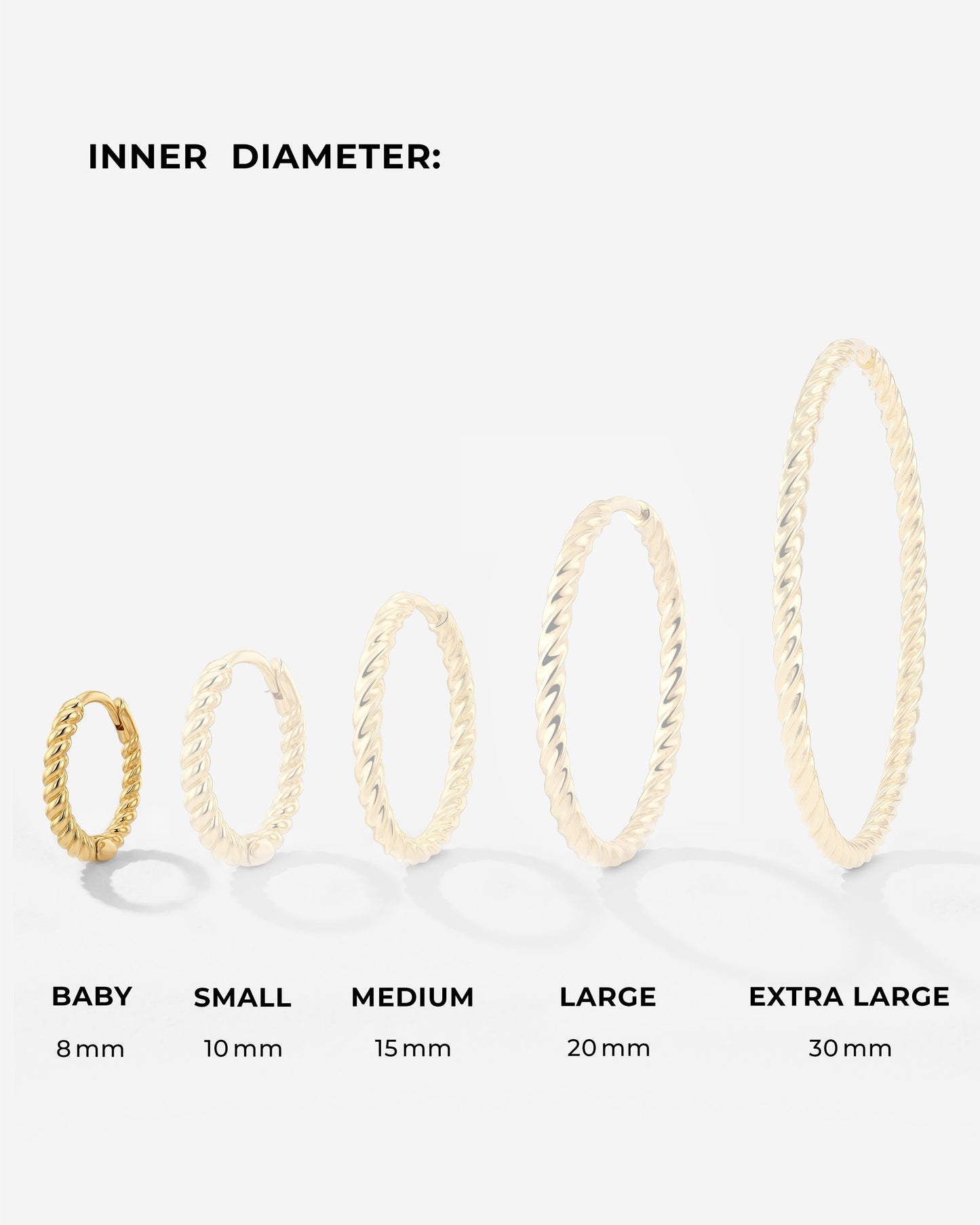 Twisted Hoops Baby