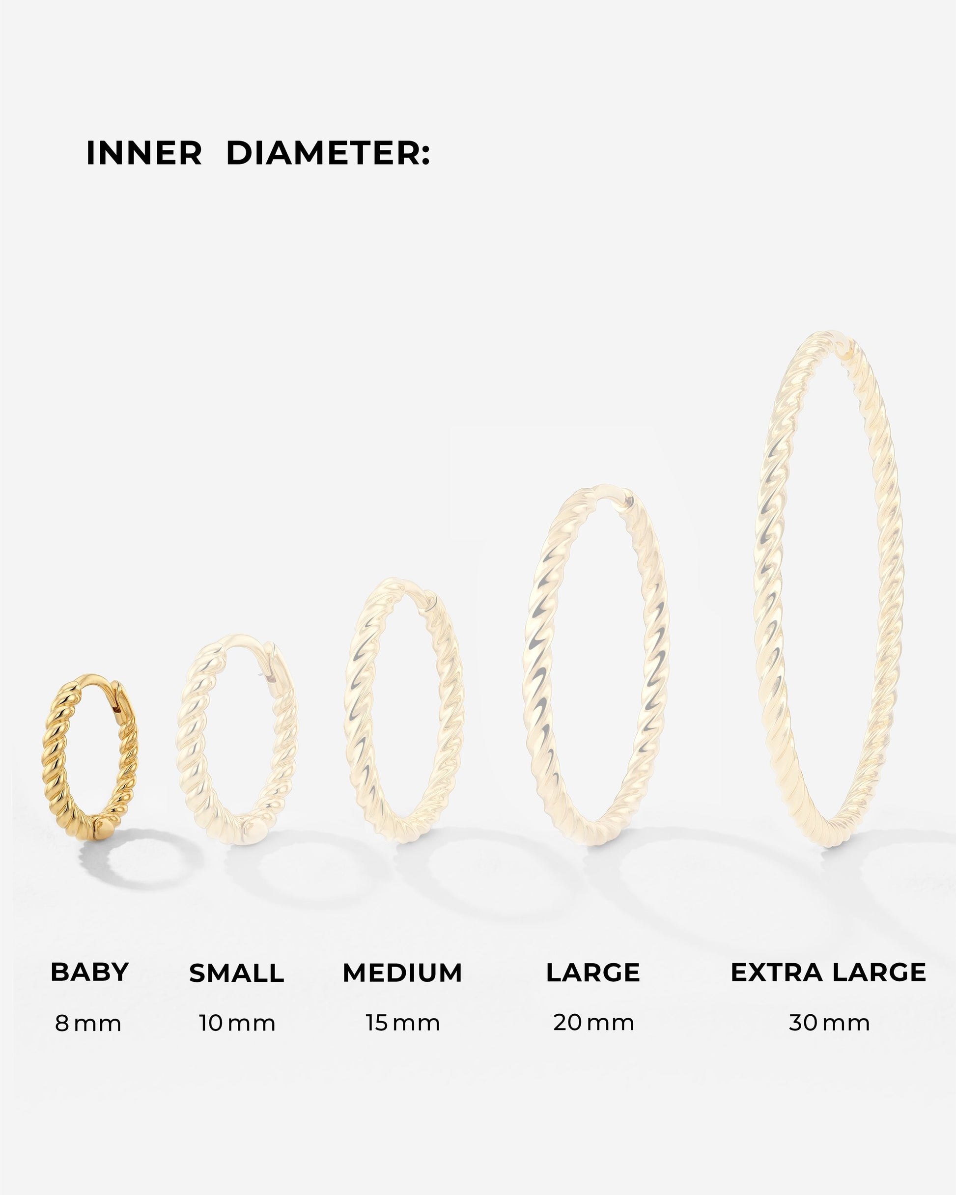 Twisted Hoops Baby