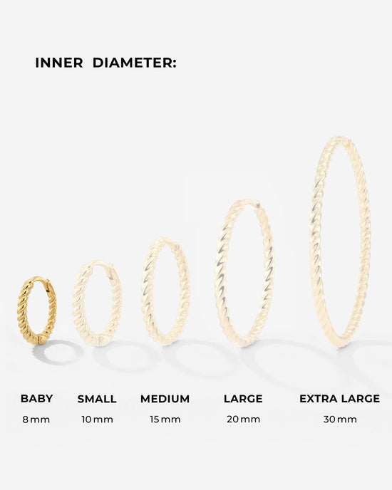 Twisted Hoops Baby