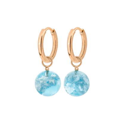 Day Dream Hoops Small Rose Gold