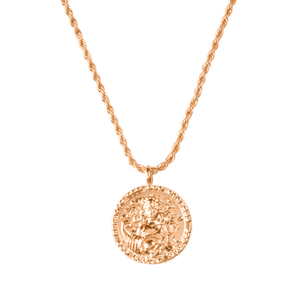 Zodiac Sign Necklace Rose Gold