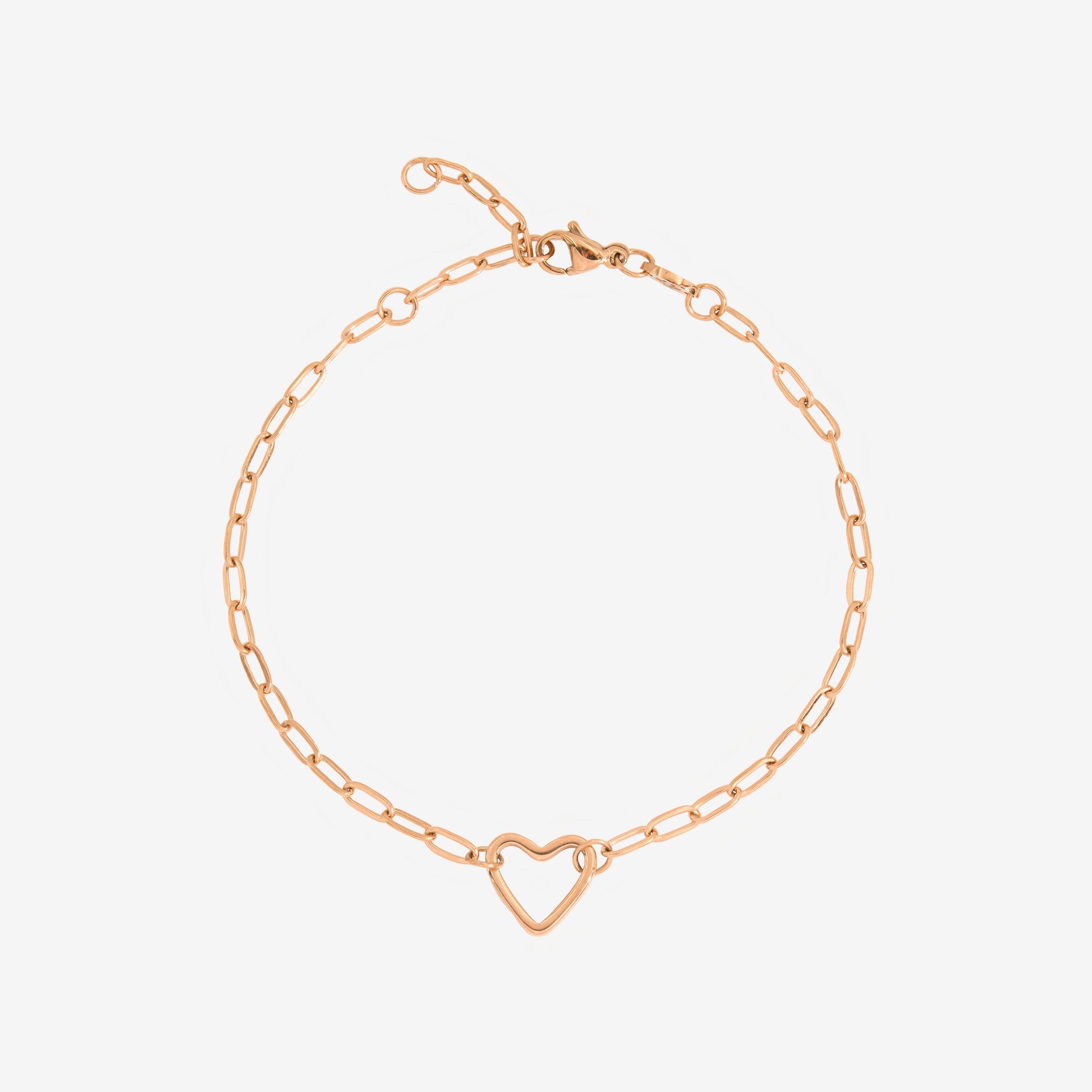 Loving Heart Bracelet Rose Gold