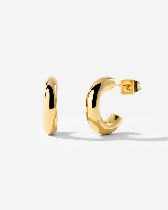 Inner Light Hoop Studs