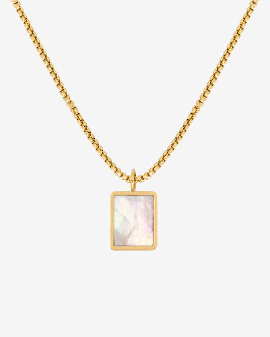Shimmering Reflection Necklace Gold