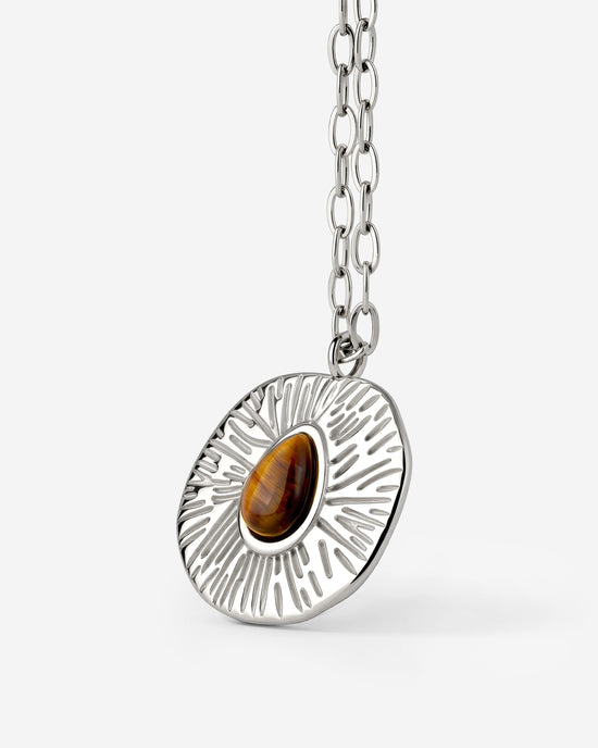Terra Necklace Silver