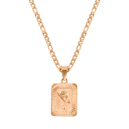 Nefertiti Necklace Rose Gold