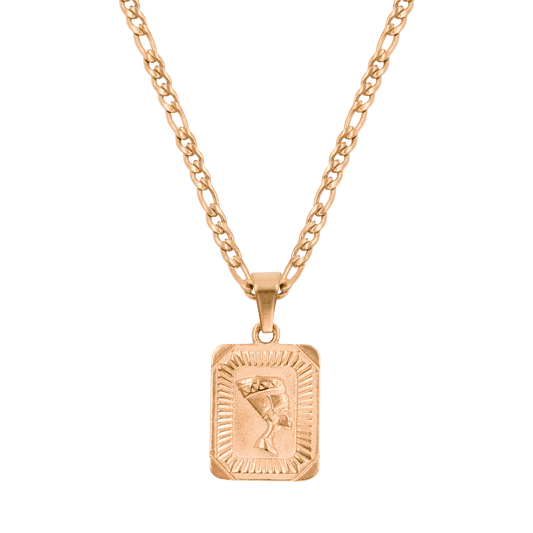 Nefertiti Necklace Rose Gold