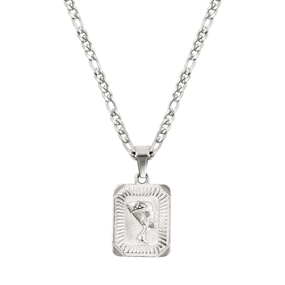 Nefertiti Necklace Silver