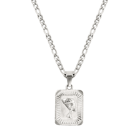 Nefertiti Necklace Silver