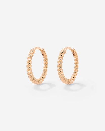Twisted Hoops Small
