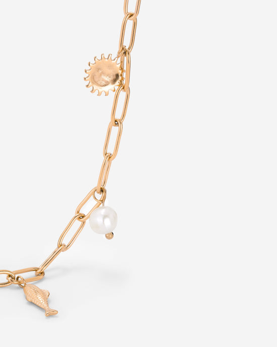 Seaside Treasures Necklace Rose Gold