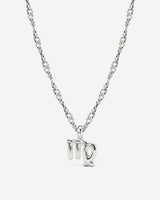Virgo Bubble Necklace Silver