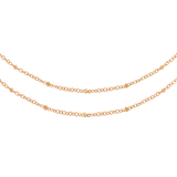 Alimera Necklace Rose Gold