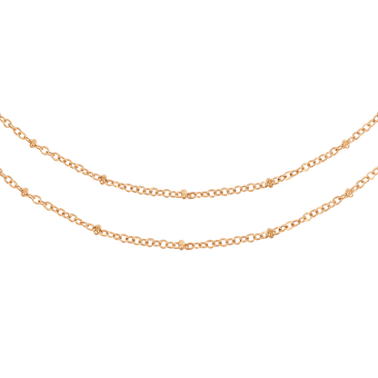 Alimera Necklace Rose Gold