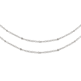 Alimera Necklace Silver