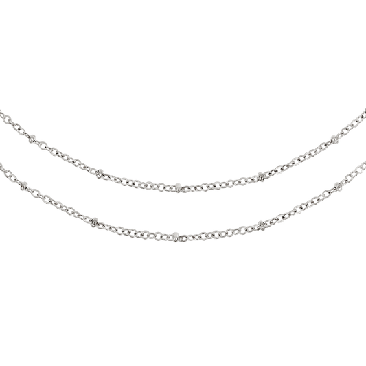 Alimera Necklace Silver